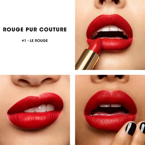 yves saint laurent rouge pur couture n1|yves Saint Laurent lipstick shades.